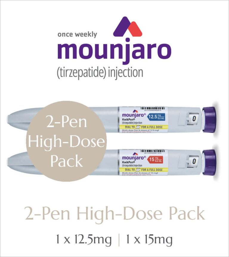 mounjaro 2 pen high dose pack (12.5mg + 15mg)