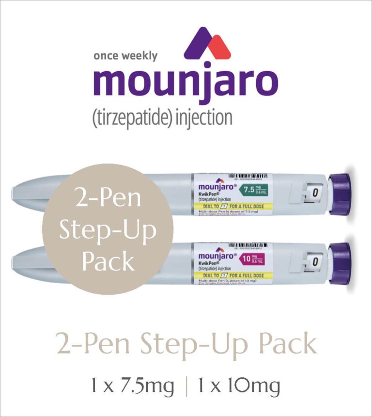 mounjaro 2 pen step up pack (7.5mg + 10mg)